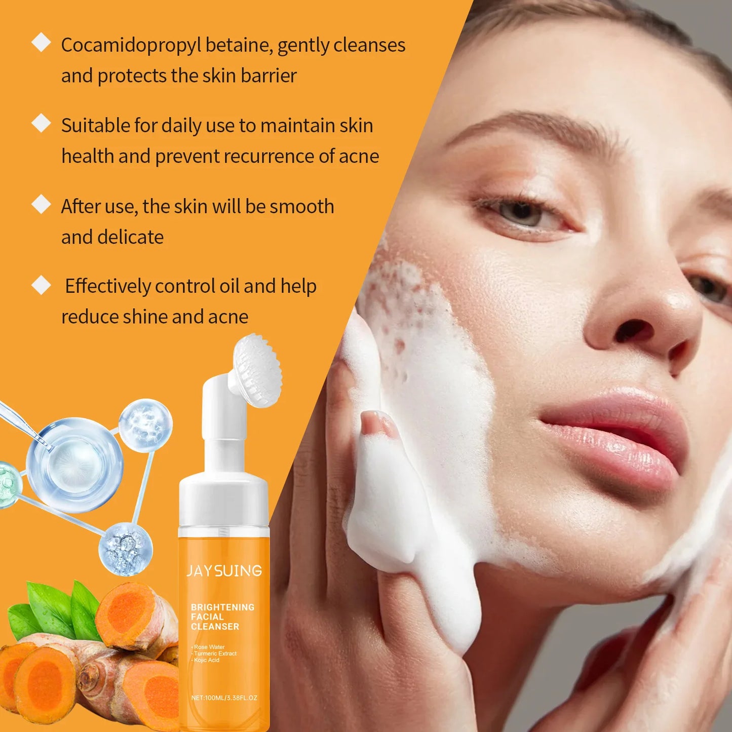 100ml Kojic Acid Turmeric Cleanser