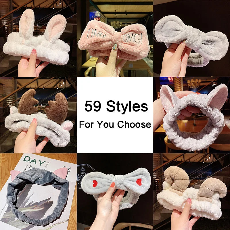 Soft Plush Headband 59 Styles