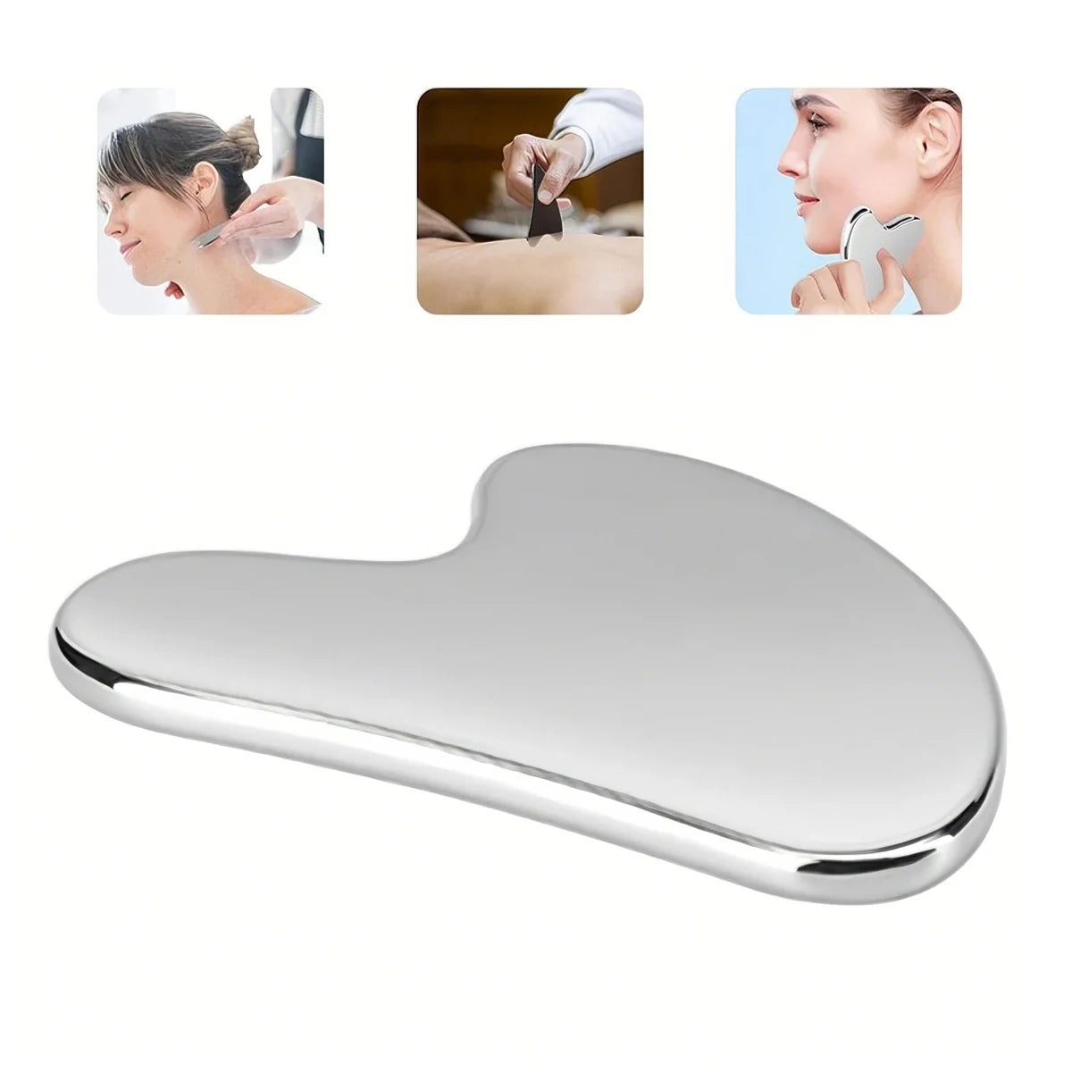 Velrae® Stainless Steel Gua Sha Massager