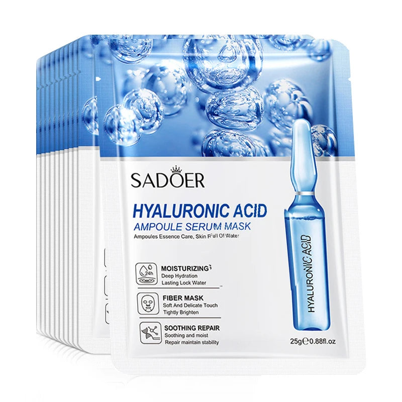 SADOER 24K Gold/Vitamin C/Hyaluronic Face Mask