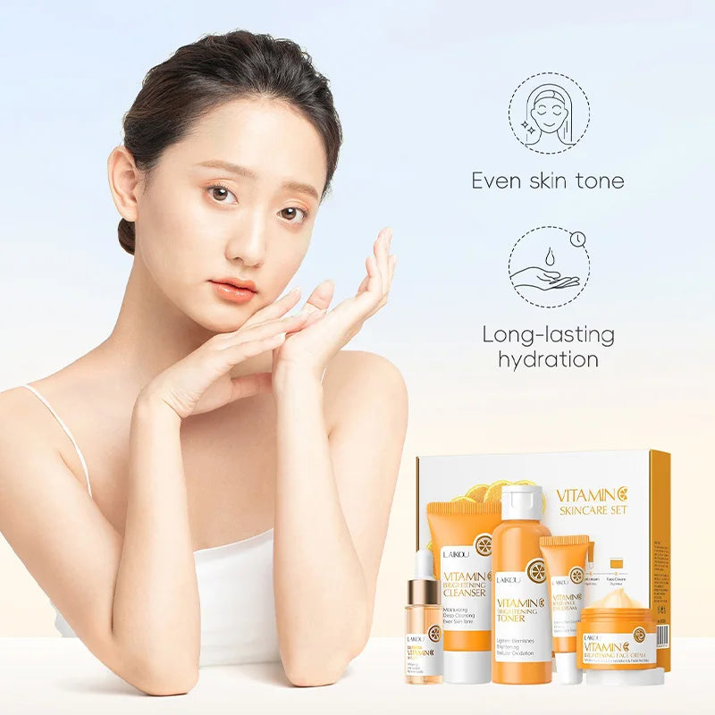 LAIKOU Vitamin C Series Skin Care Set - 5PCS