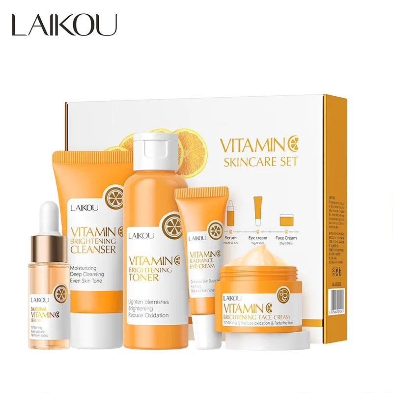 LAIKOU Vitamin C Series Skin Care Set - 5PCS