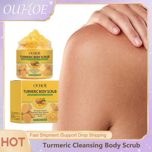 Exfoliating Turmeric Body Scrub