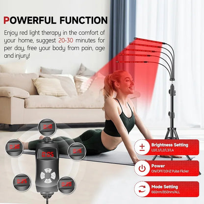 30W LED Red Light Therapy Lamp