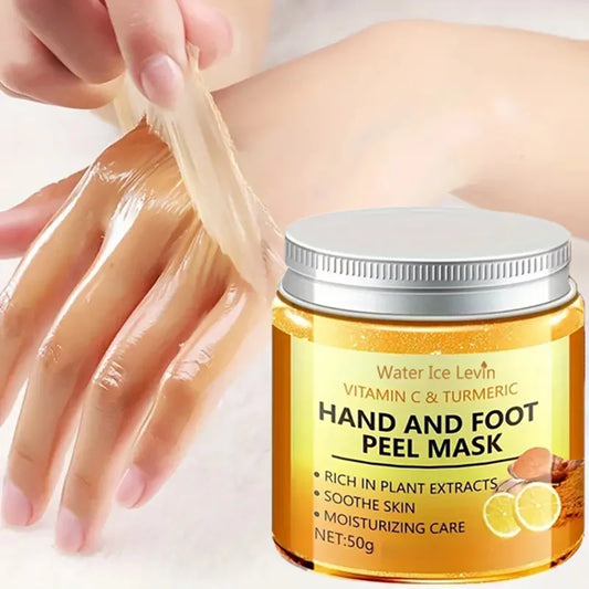 Vitamin C and Turmeric Mask for Hands and Feet
