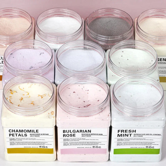 6PCS Jelly Mask Powder