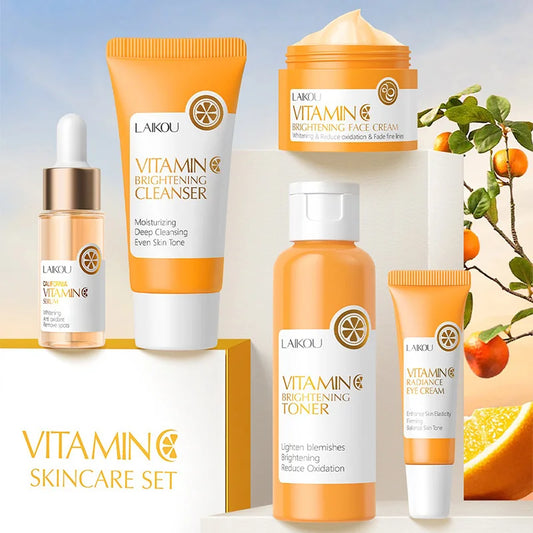 LAIKOU Vitamin C Series Skin Care Set - 5PCS