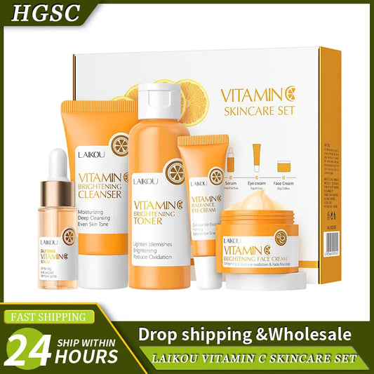 LAIKOU Vitamin C Series Skin Care Set - 5PCS