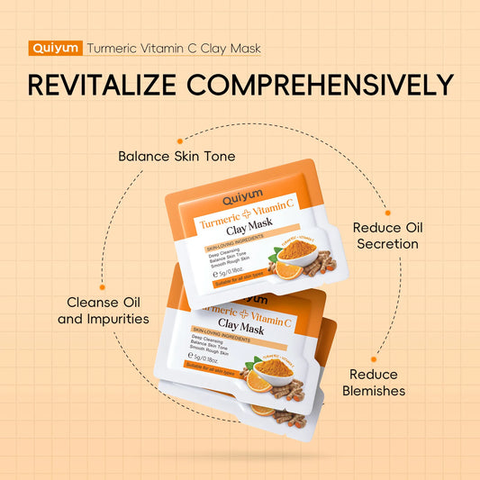 Vitamin C Turmeric Face Masks